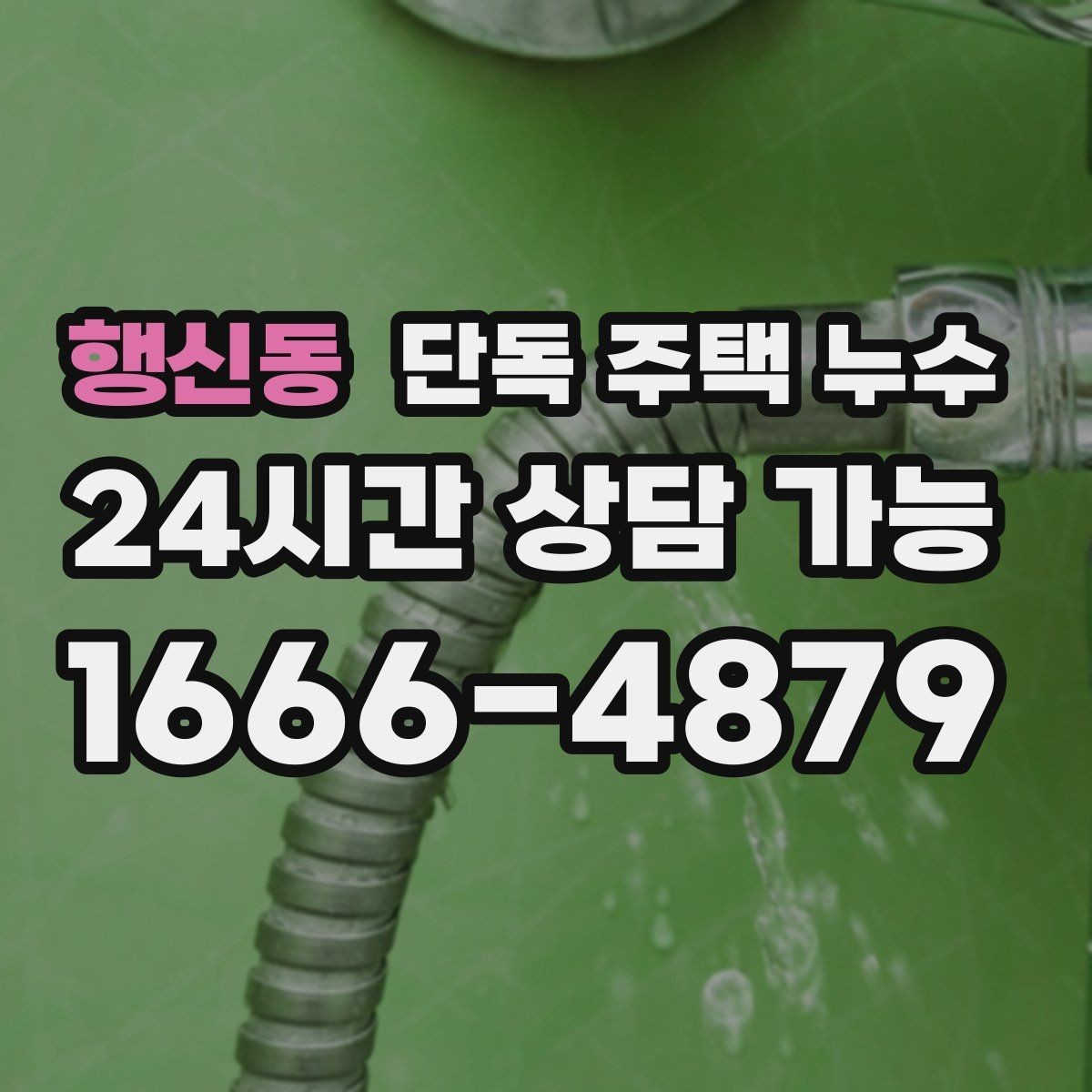 행신동 단독 주택 누수 수리 전 피해 범위를 줄이는 방법