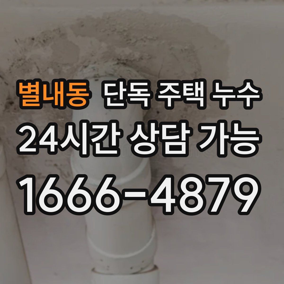 별내동 단독 주택 누수