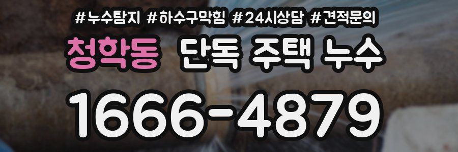 청학동 단독 주택 누수