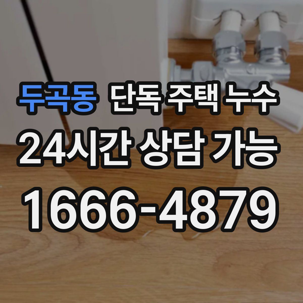 두곡동 단독 주택 누수