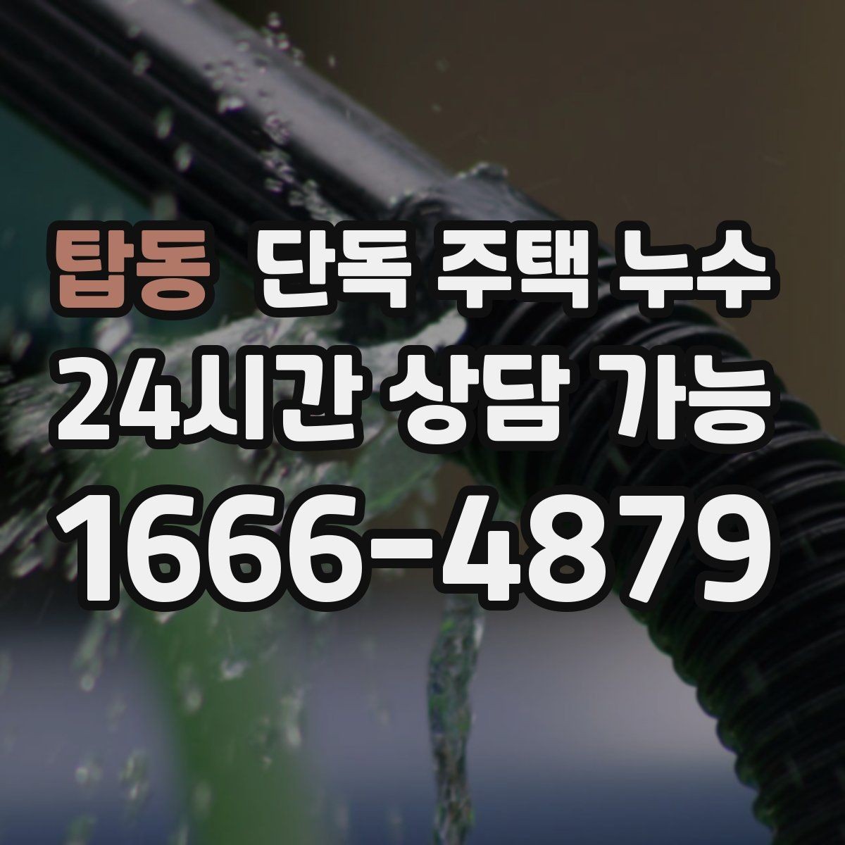 탑동 단독 주택 누수 단열 부족이 결로처럼 보이게 만드는 사례