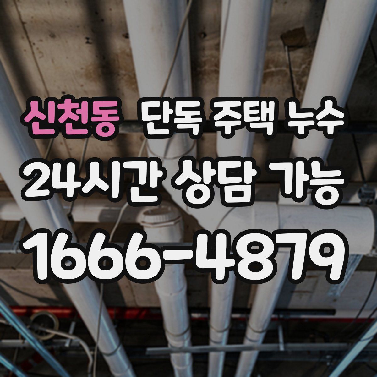 신천동 단독 주택 누수