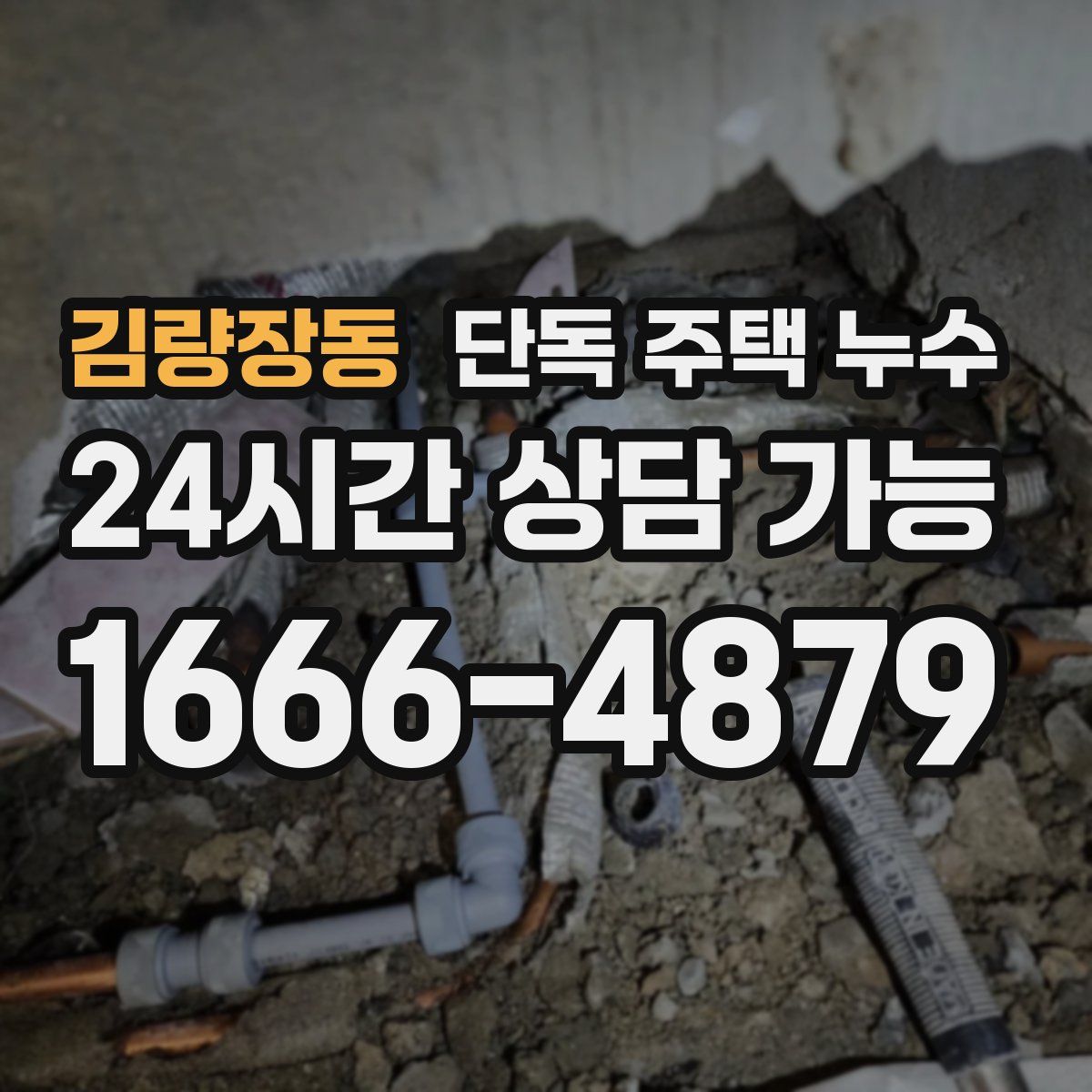 김량장동 단독 주택 누수