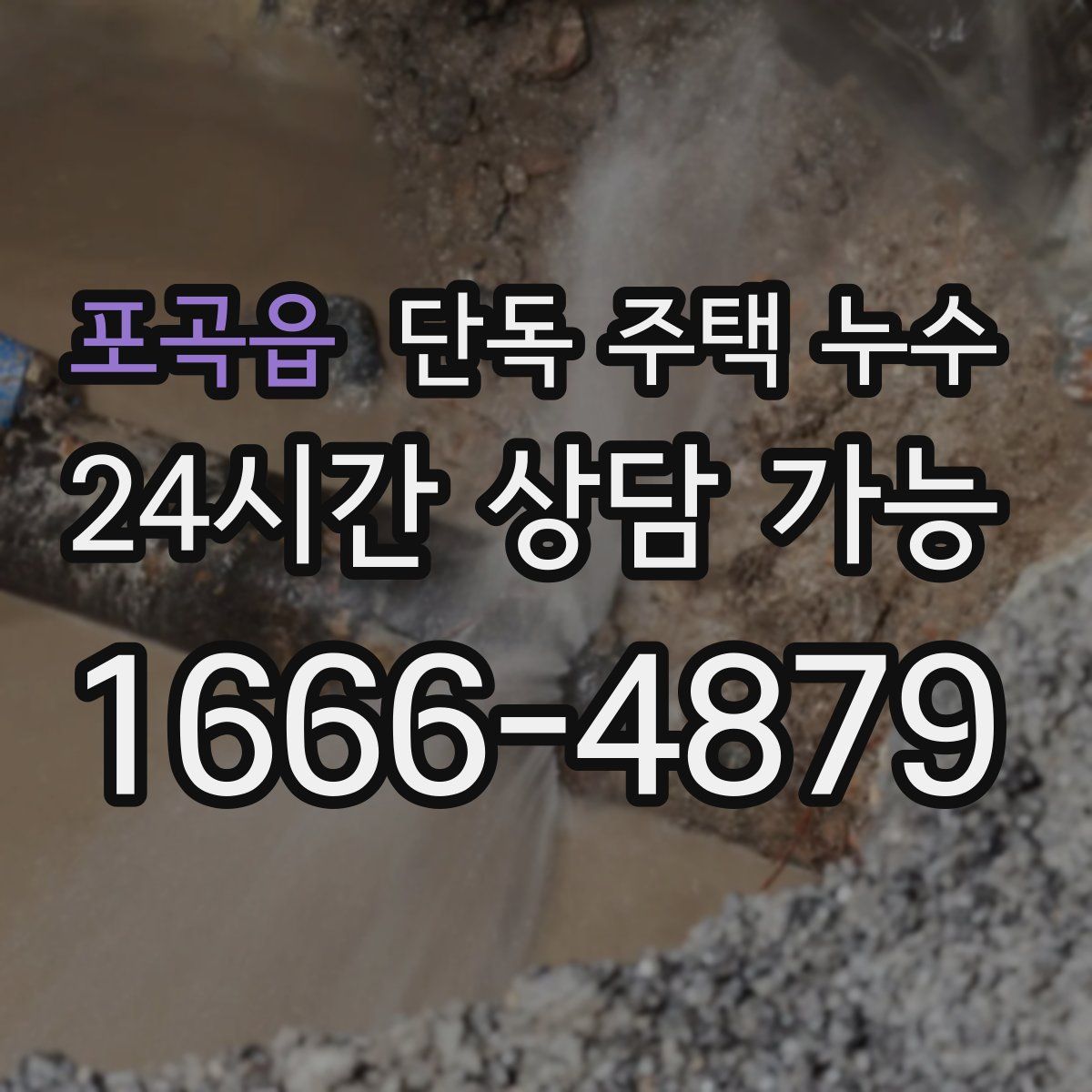 포곡읍 단독 주택 누수