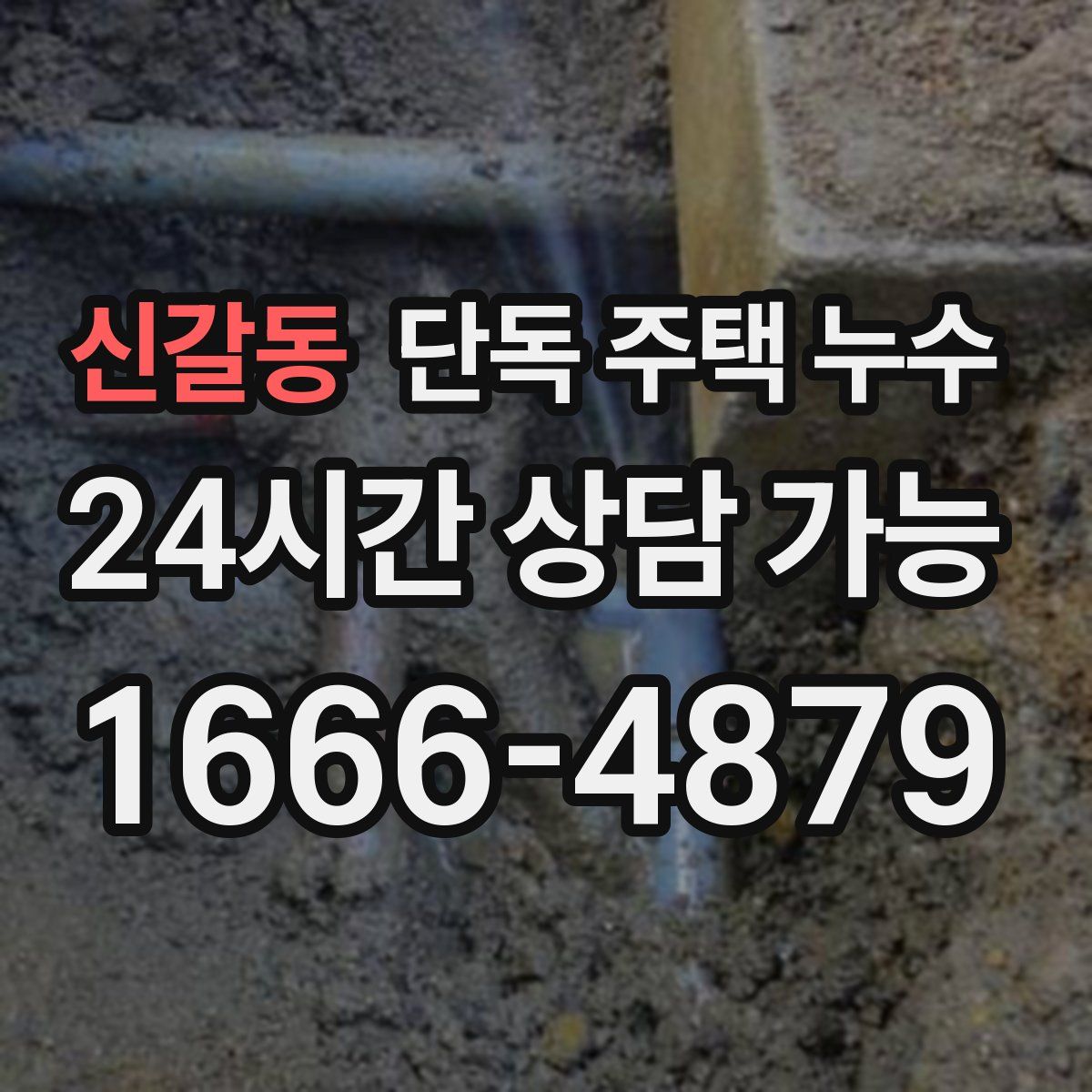 신갈동 단독 주택 누수