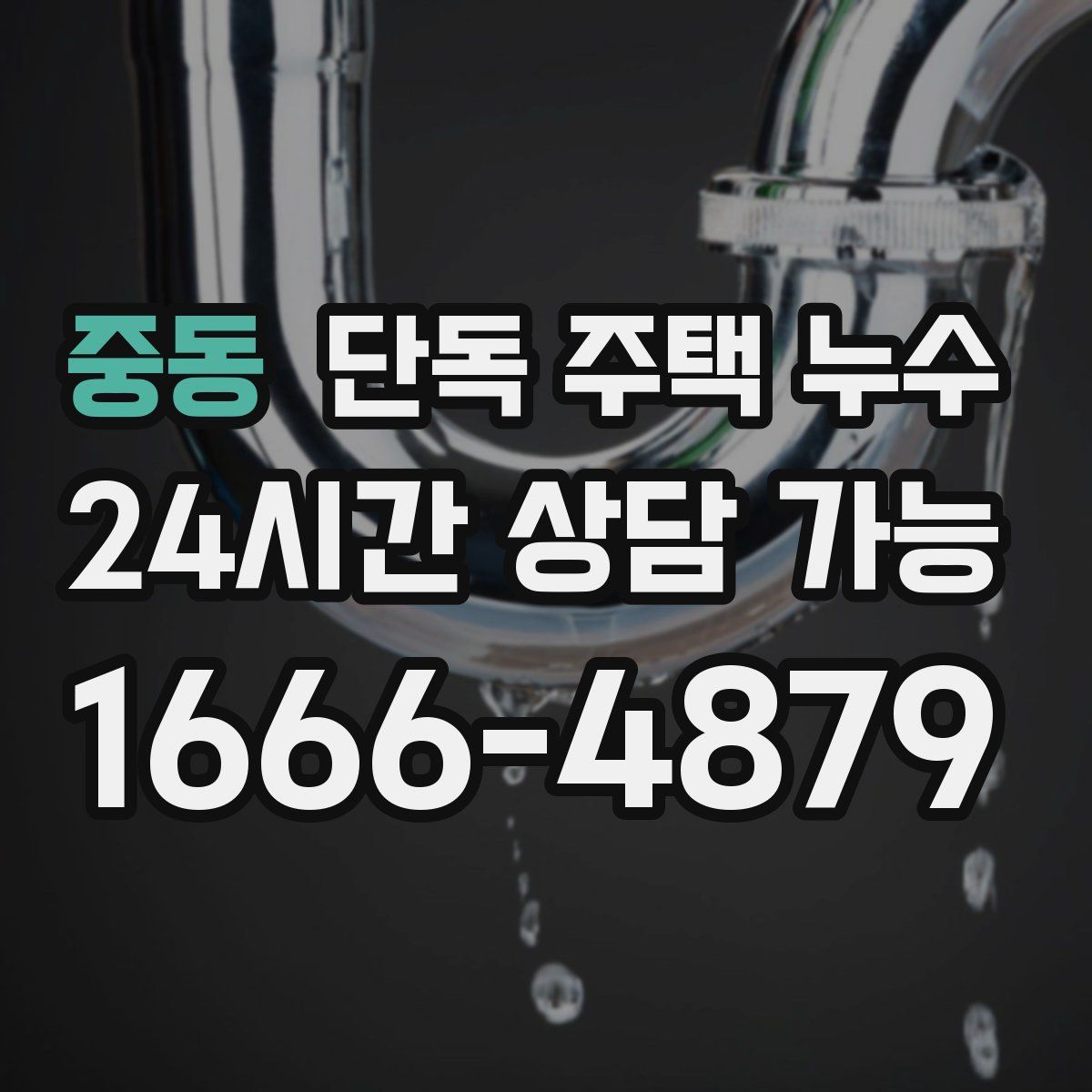 중동 단독 주택 누수