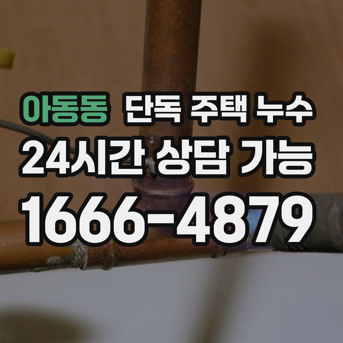 아동동 단독 주택 누수