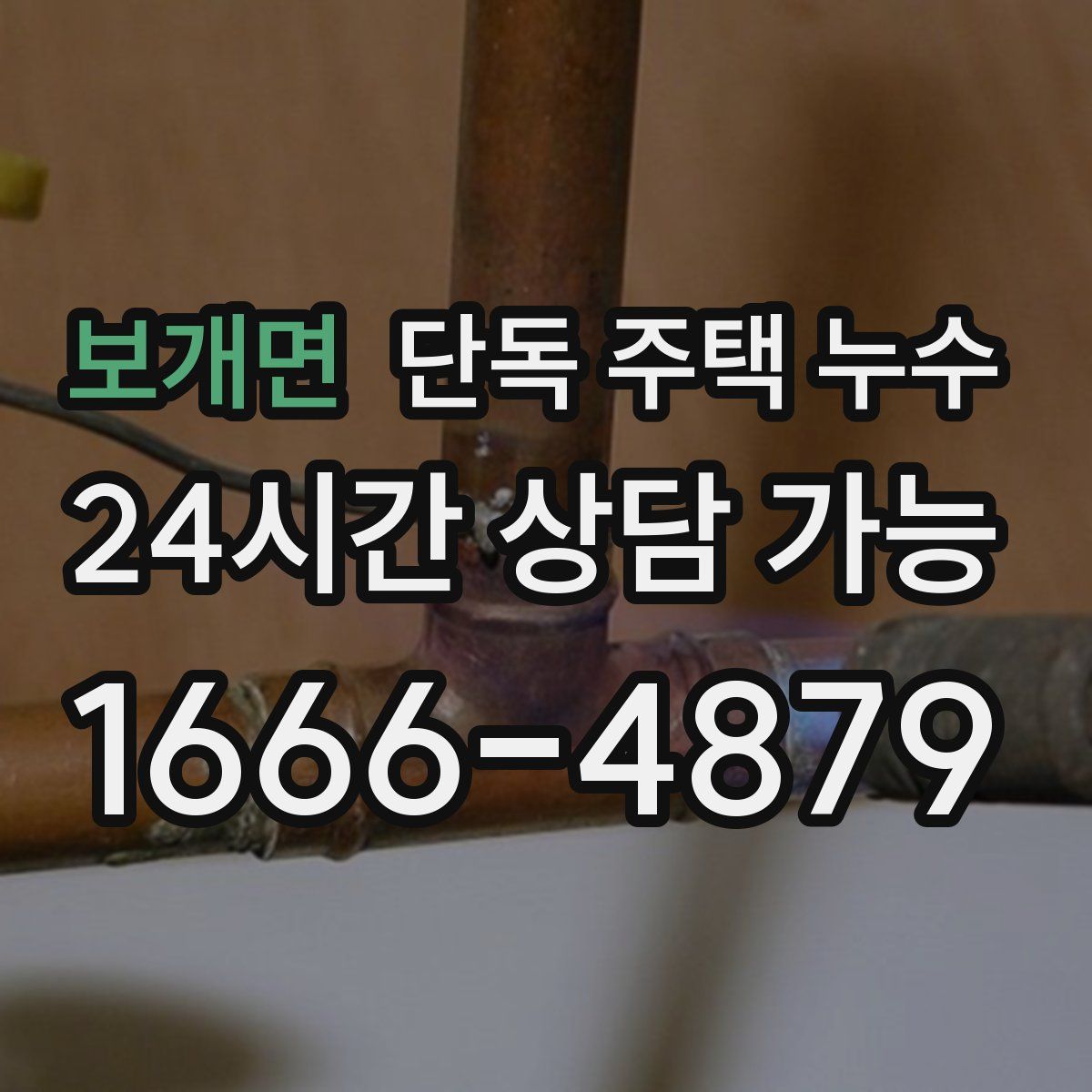 보개면 단독 주택 누수