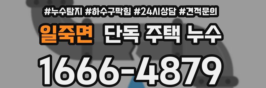 일죽면 단독 주택 누수