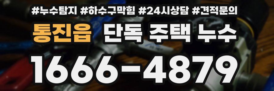 통진읍 단독 주택 누수