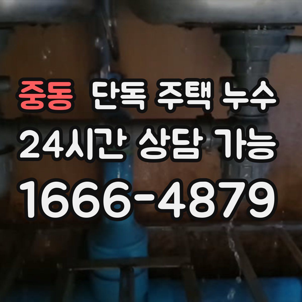 중동 단독 주택 누수