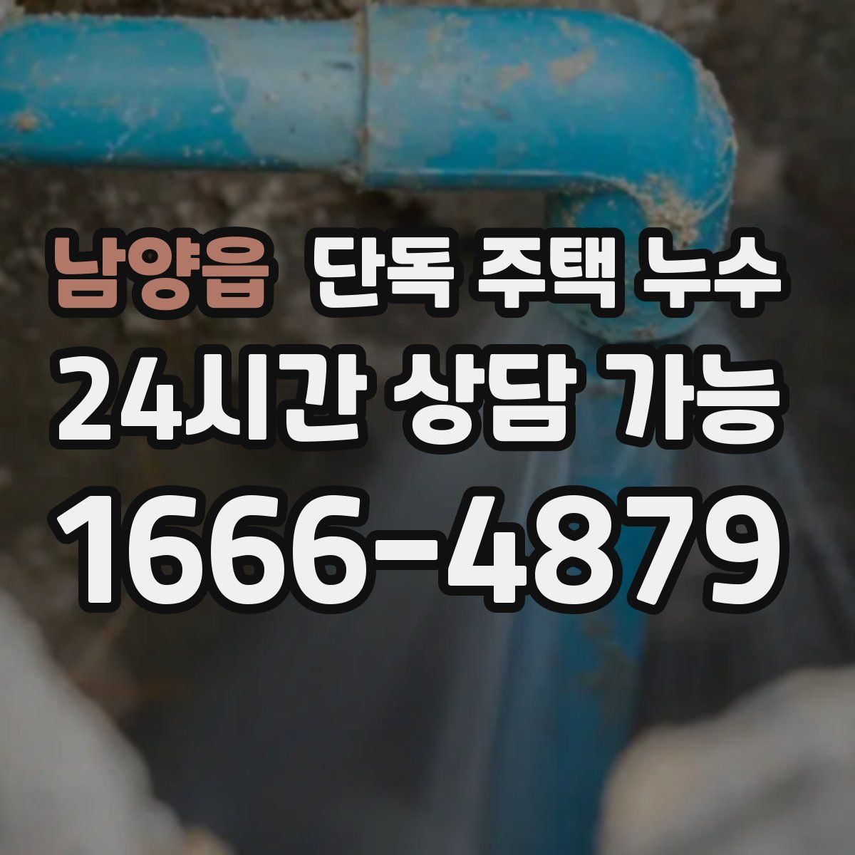 남양읍 단독 주택 누수