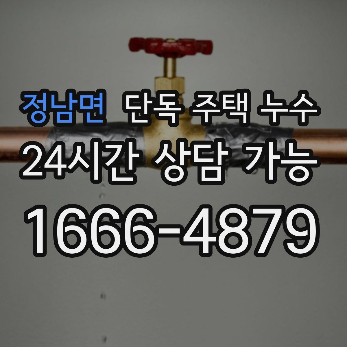 정남면 단독 주택 누수