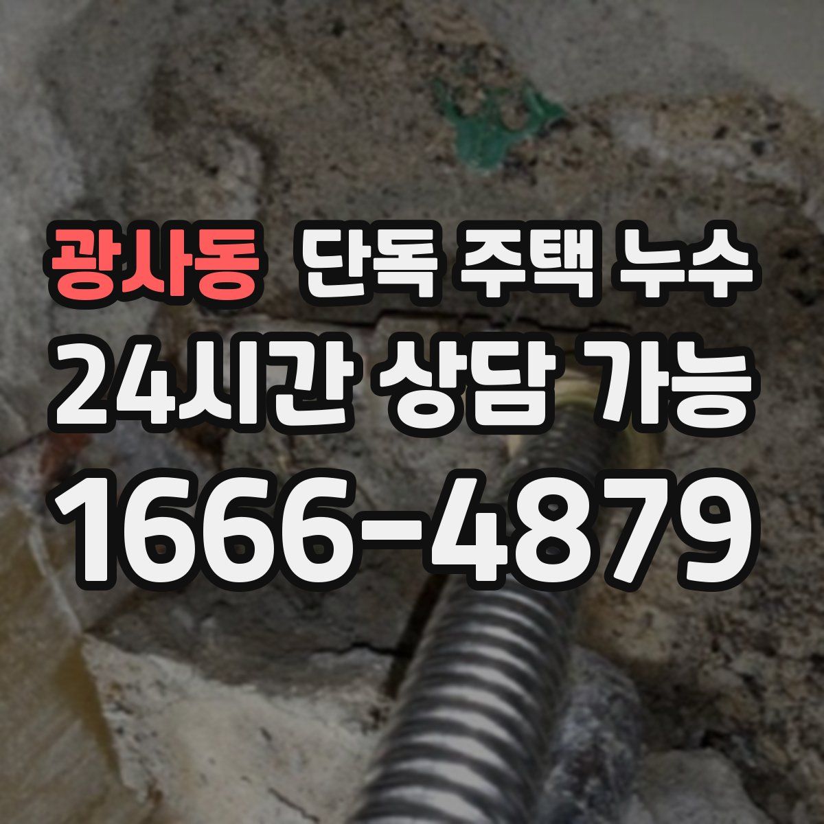 광사동 단독 주택 누수
