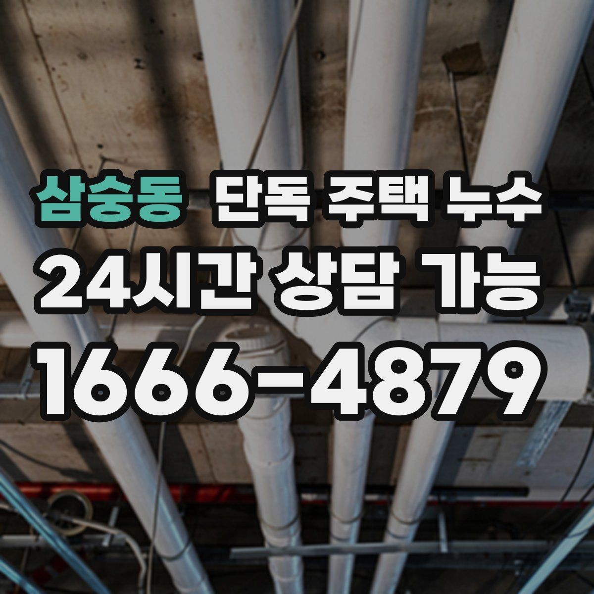 삼숭동 단독 주택 누수 외부 배수로 청소가 중요한 이유