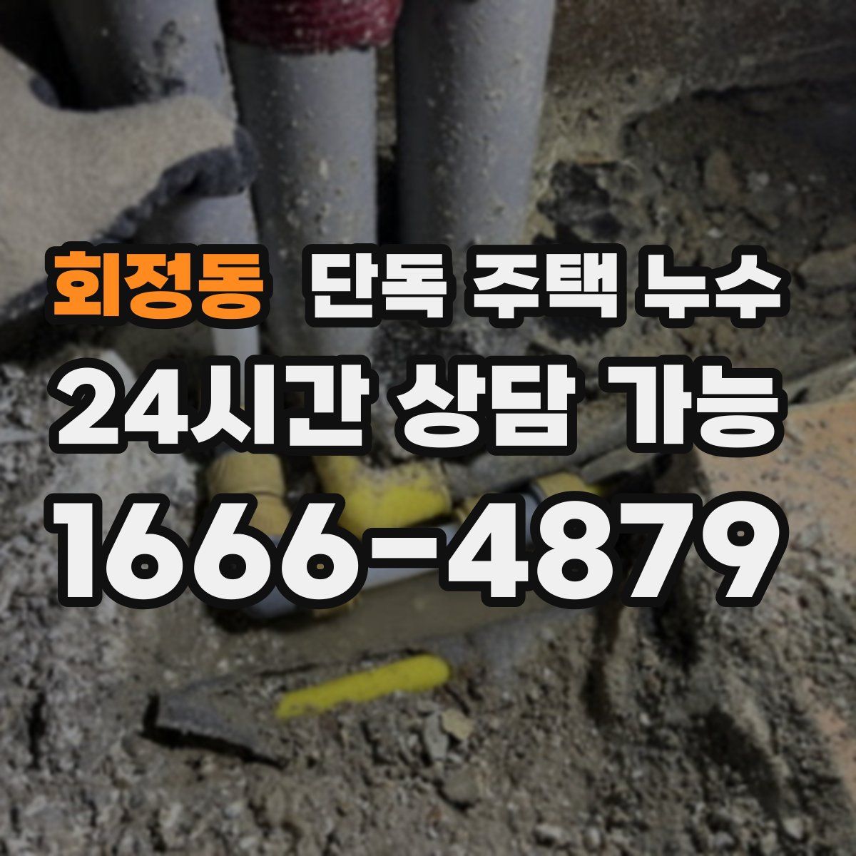 회정동 단독 주택 누수