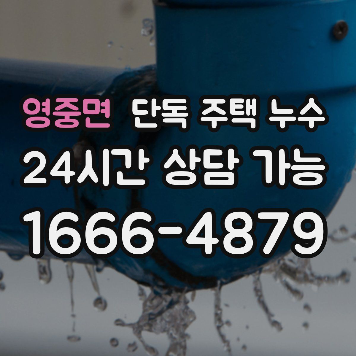 영중면 단독 주택 누수