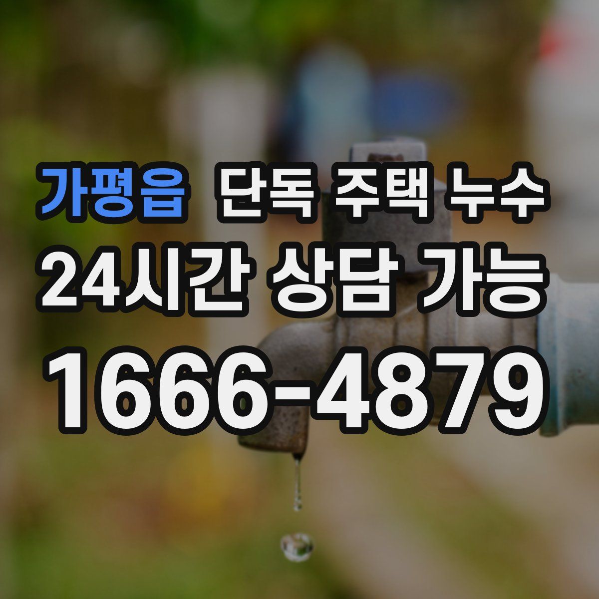 가평읍 단독 주택 누수