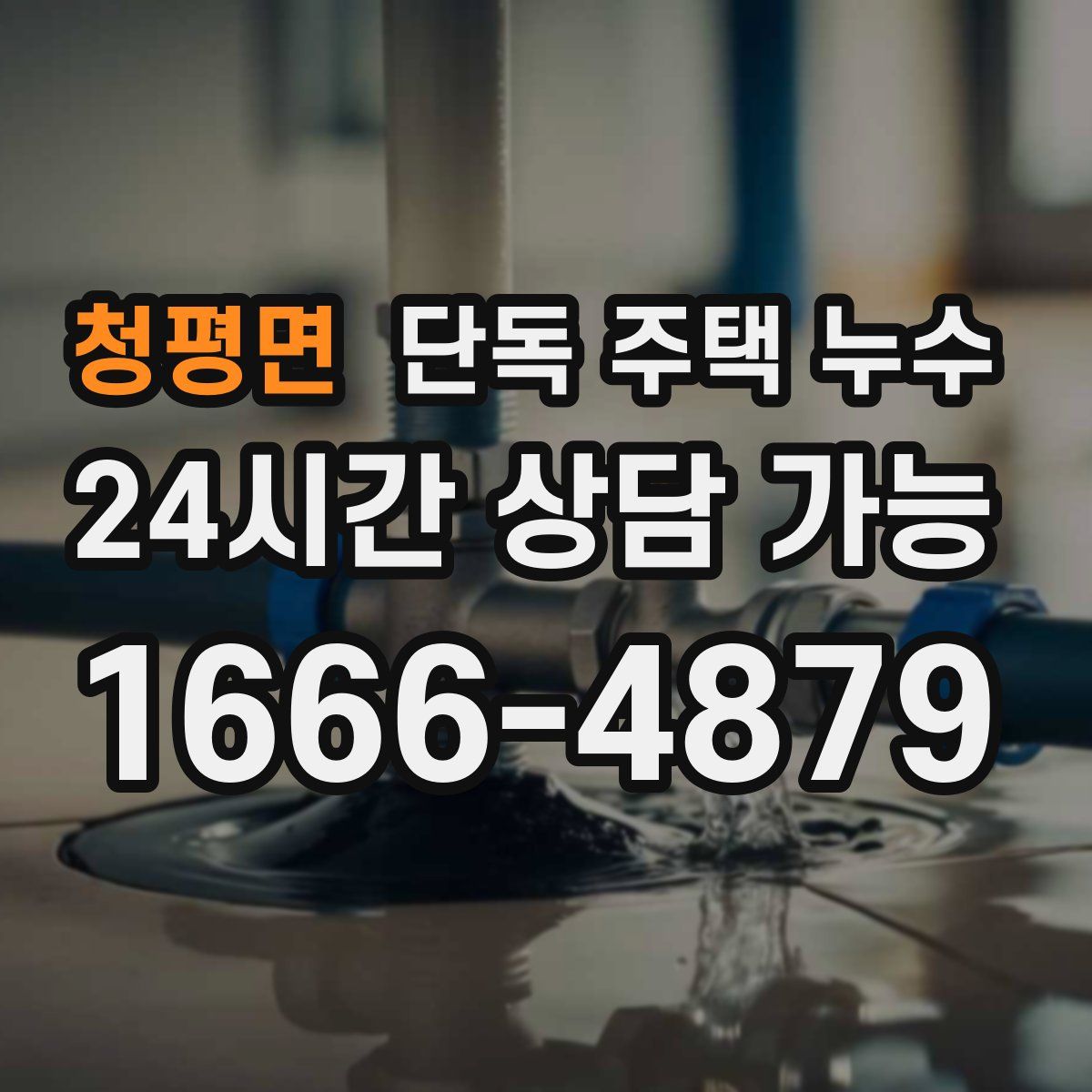청평면 단독 주택 누수
