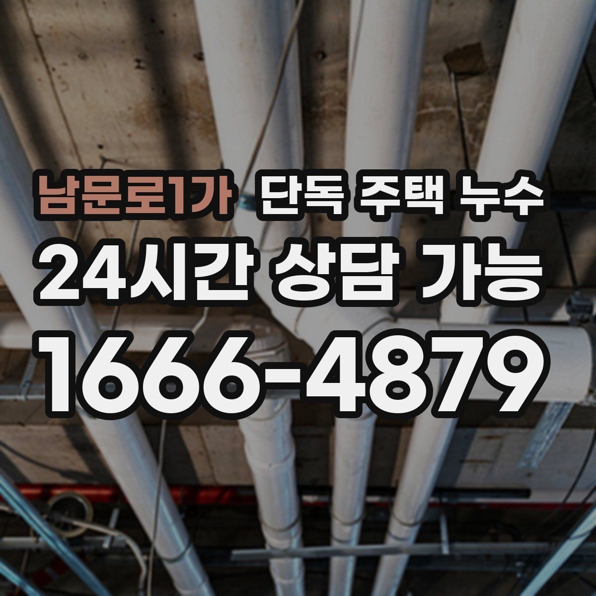 남문로1가 단독 주택 누수 바닥이 축축하면 가장 먼저 해야 할 조치