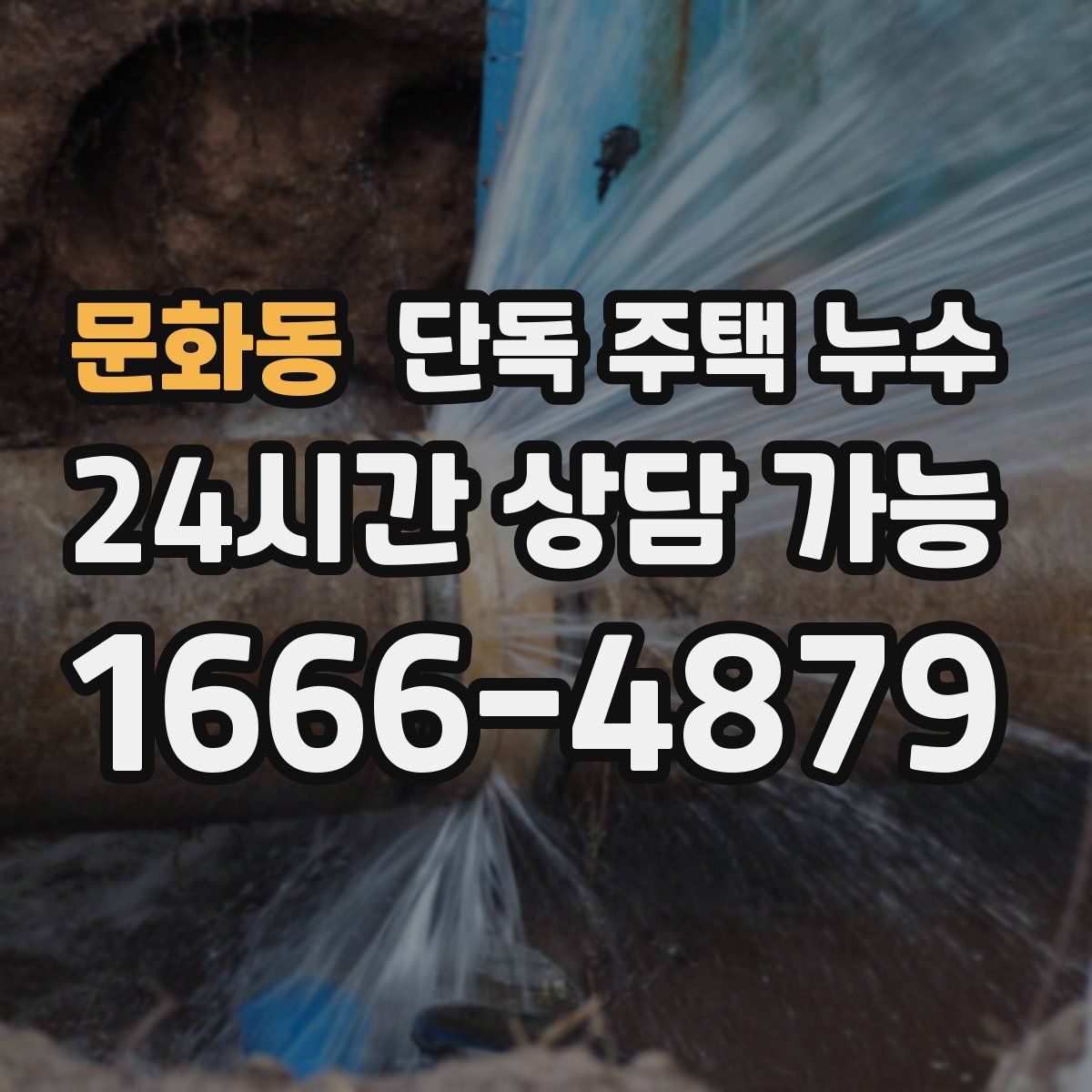 문화동 단독 주택 누수