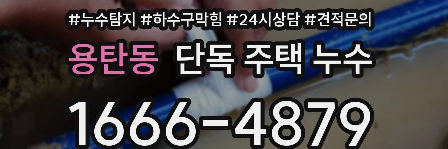 용탄동 단독 주택 누수