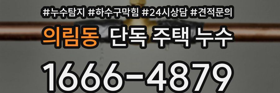 의림동 단독 주택 누수