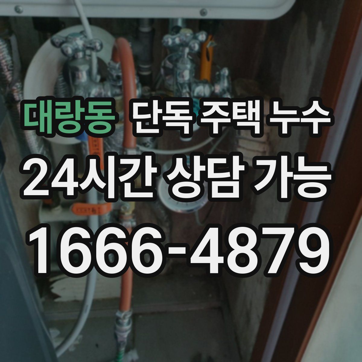 대랑동 단독 주택 누수