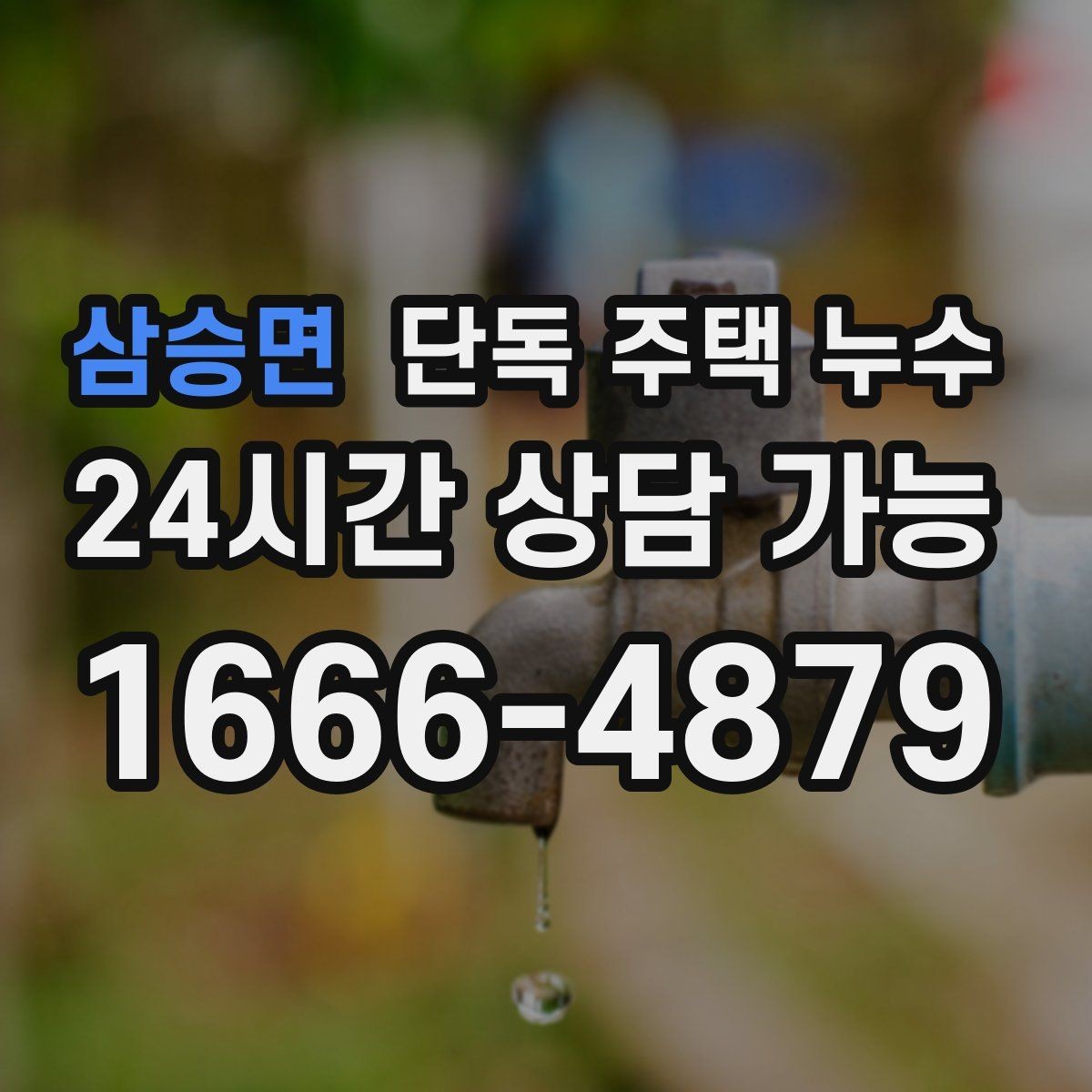 삼승면 단독 주택 누수 세면대·싱크대 하부 누수 흔한 원인