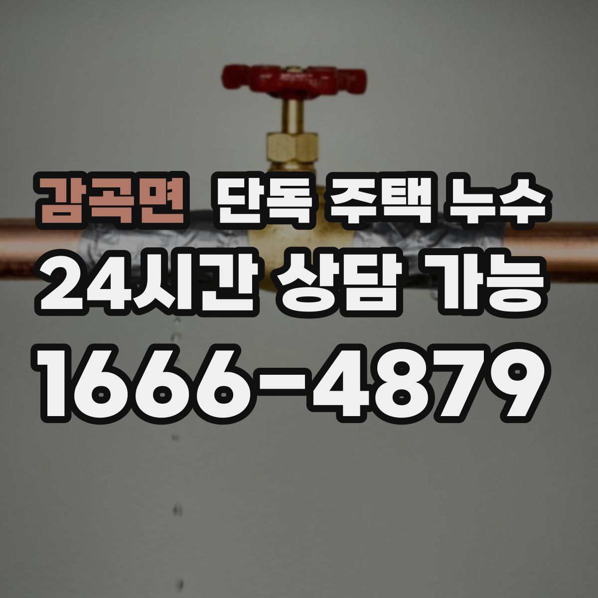 감곡면 단독 주택 누수