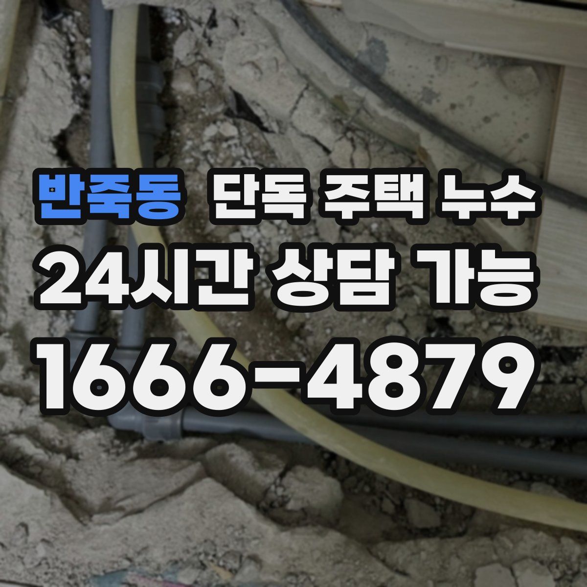 반죽동 단독 주택 누수