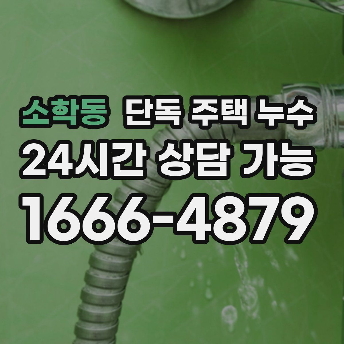 소학동 단독 주택 누수