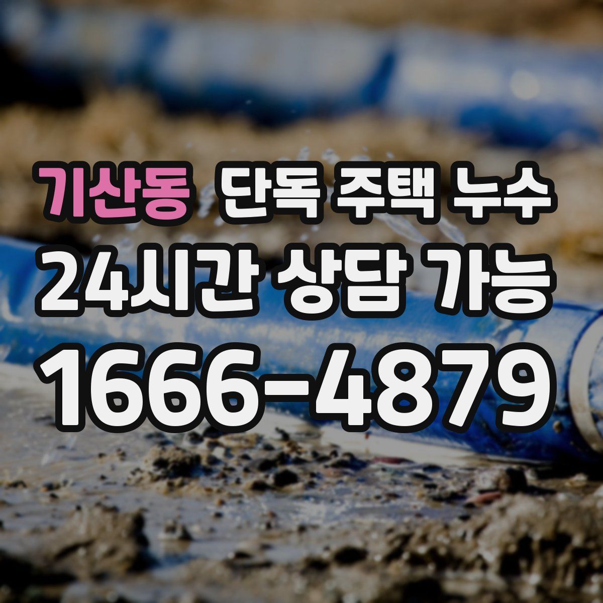 기산동 단독 주택 누수