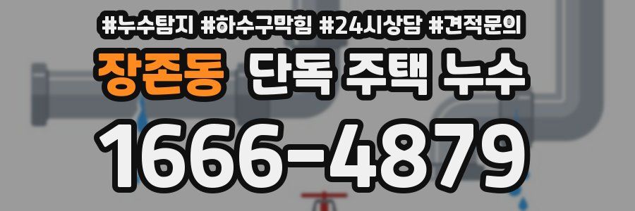 장존동 단독 주택 누수