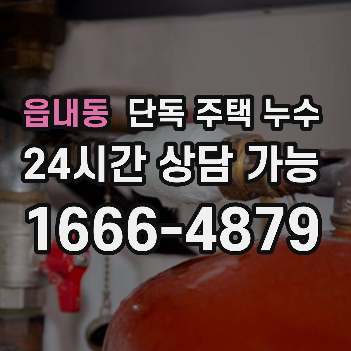 읍내동 단독 주택 누수 동파 흔적이 없어도 누수가 생길 수 있는 이유