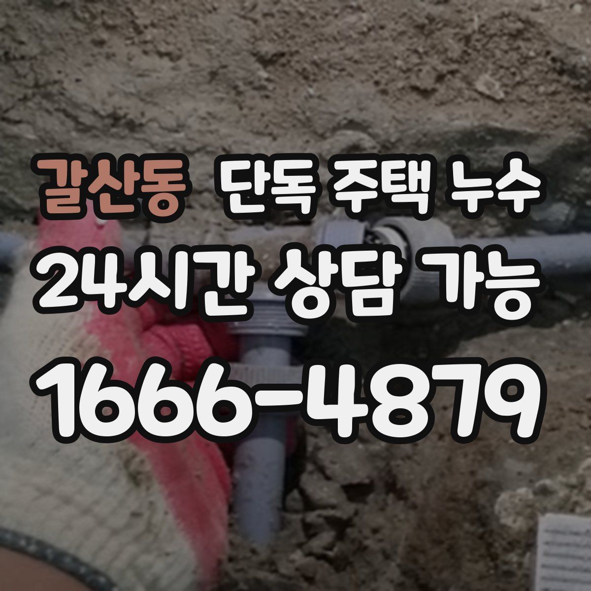 갈산동 단독 주택 누수