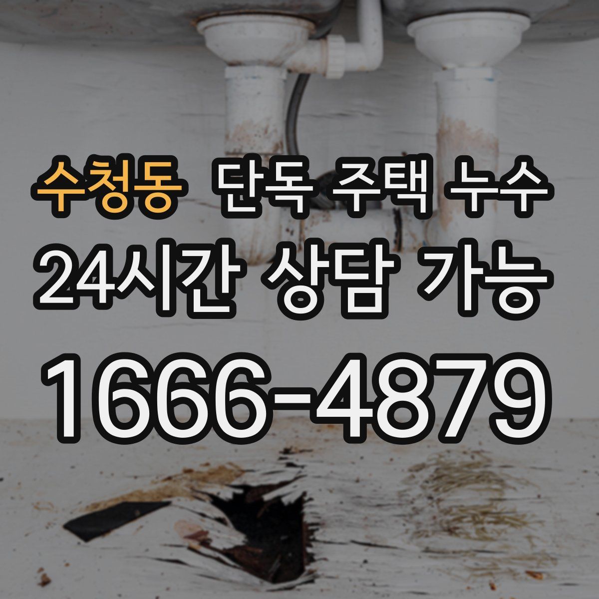 수청동 단독 주택 누수