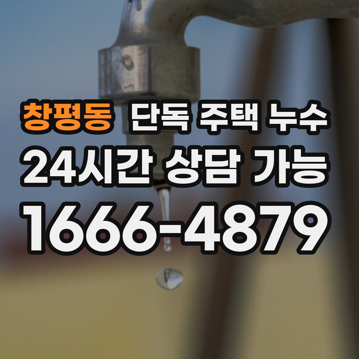 창평동 단독 주택 누수