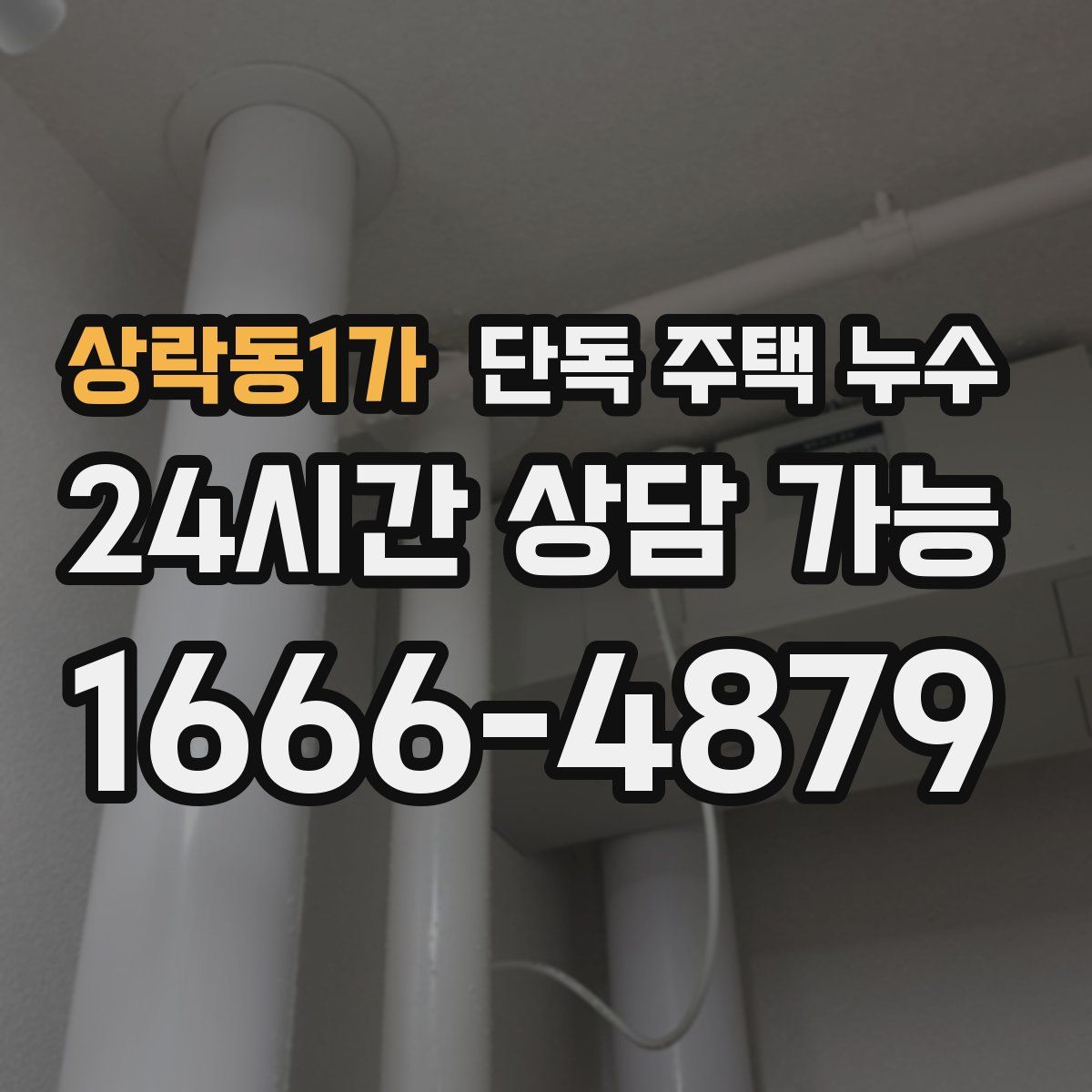 상락동1가 단독 주택 누수