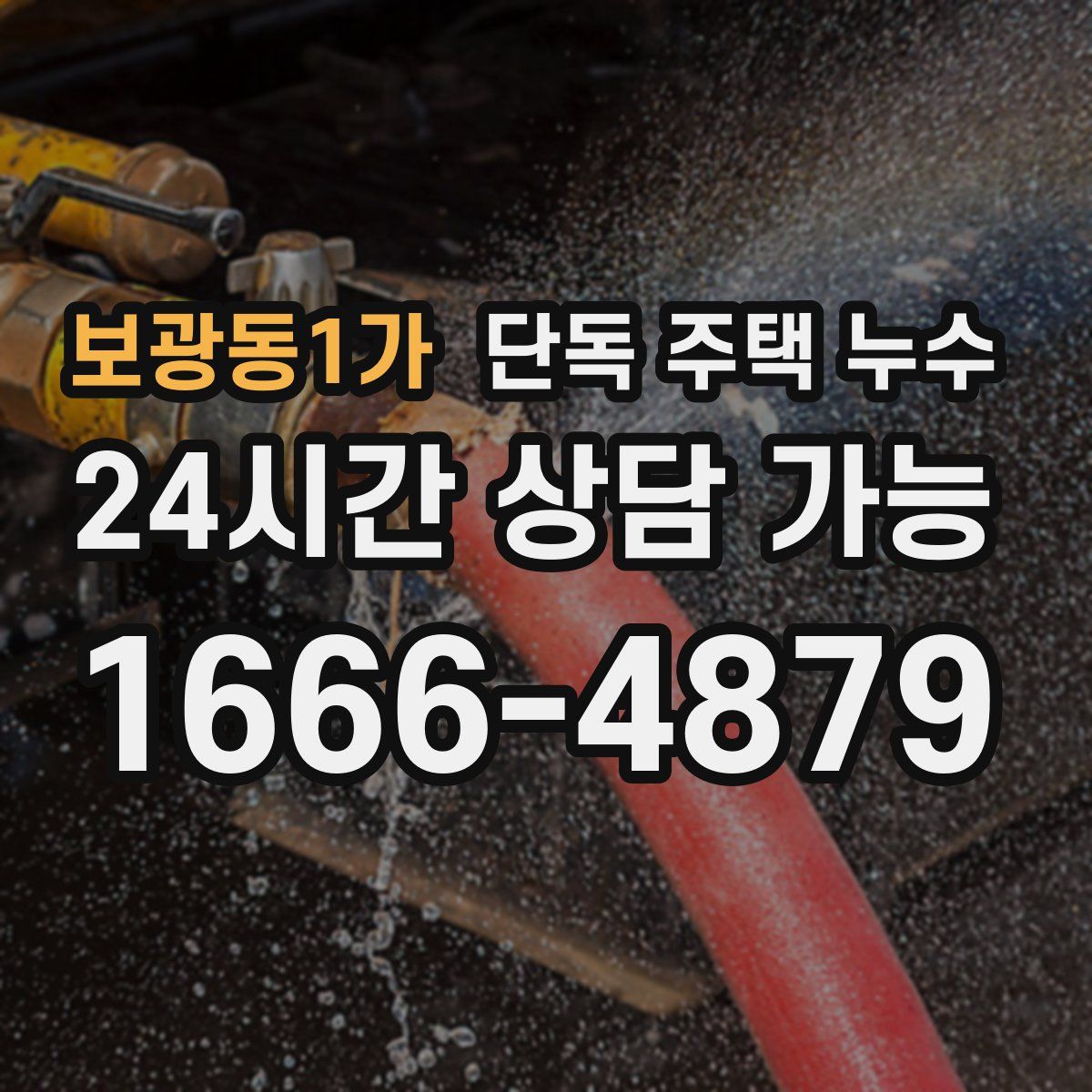 보광동1가 단독 주택 누수