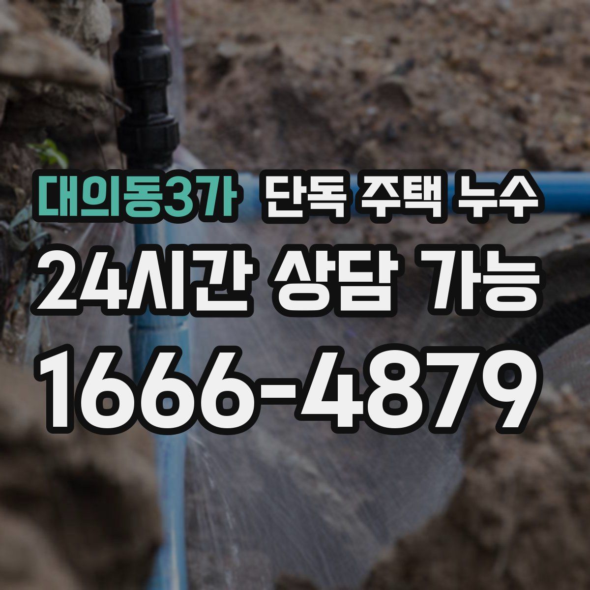 대의동3가 단독 주택 누수