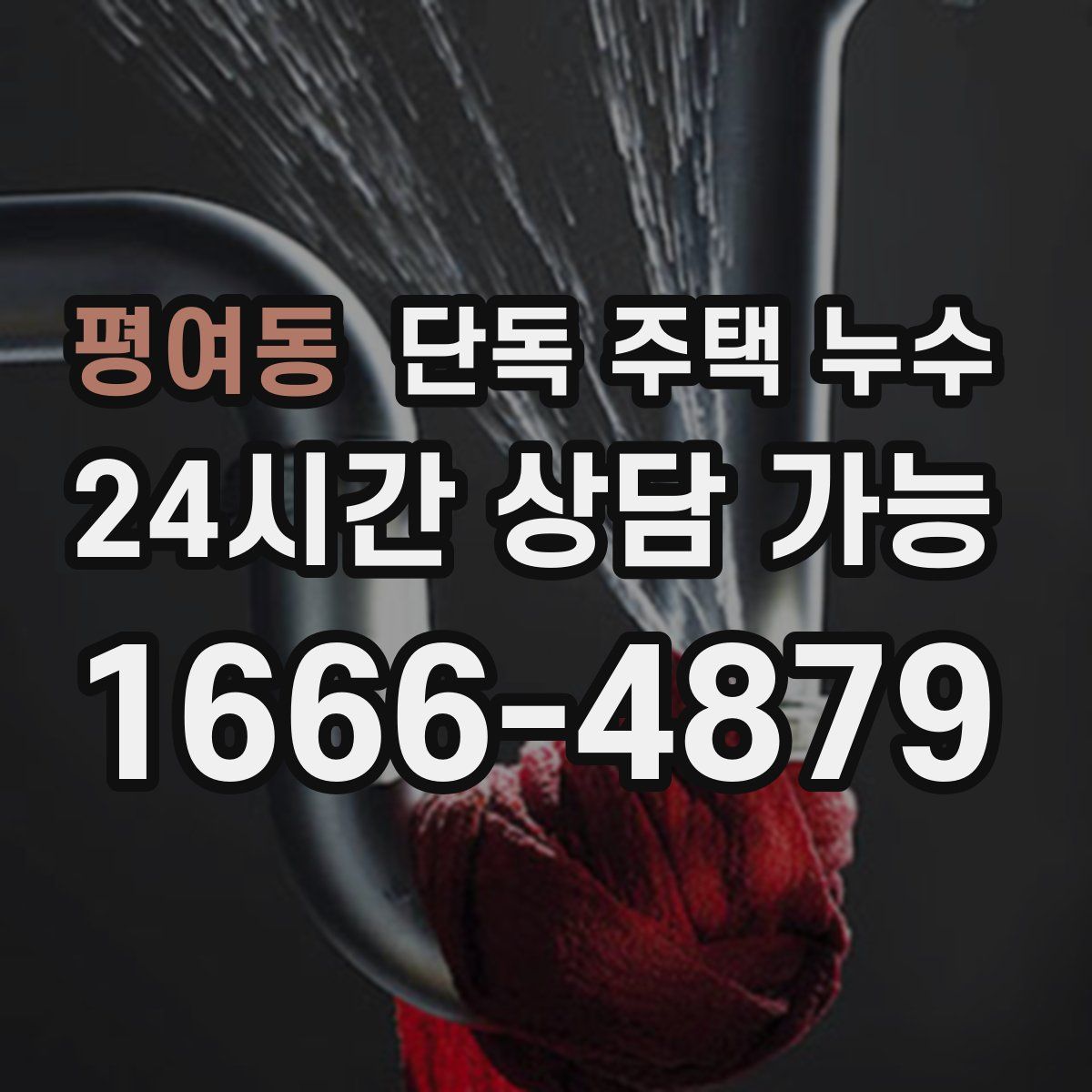 평여동 단독 주택 누수