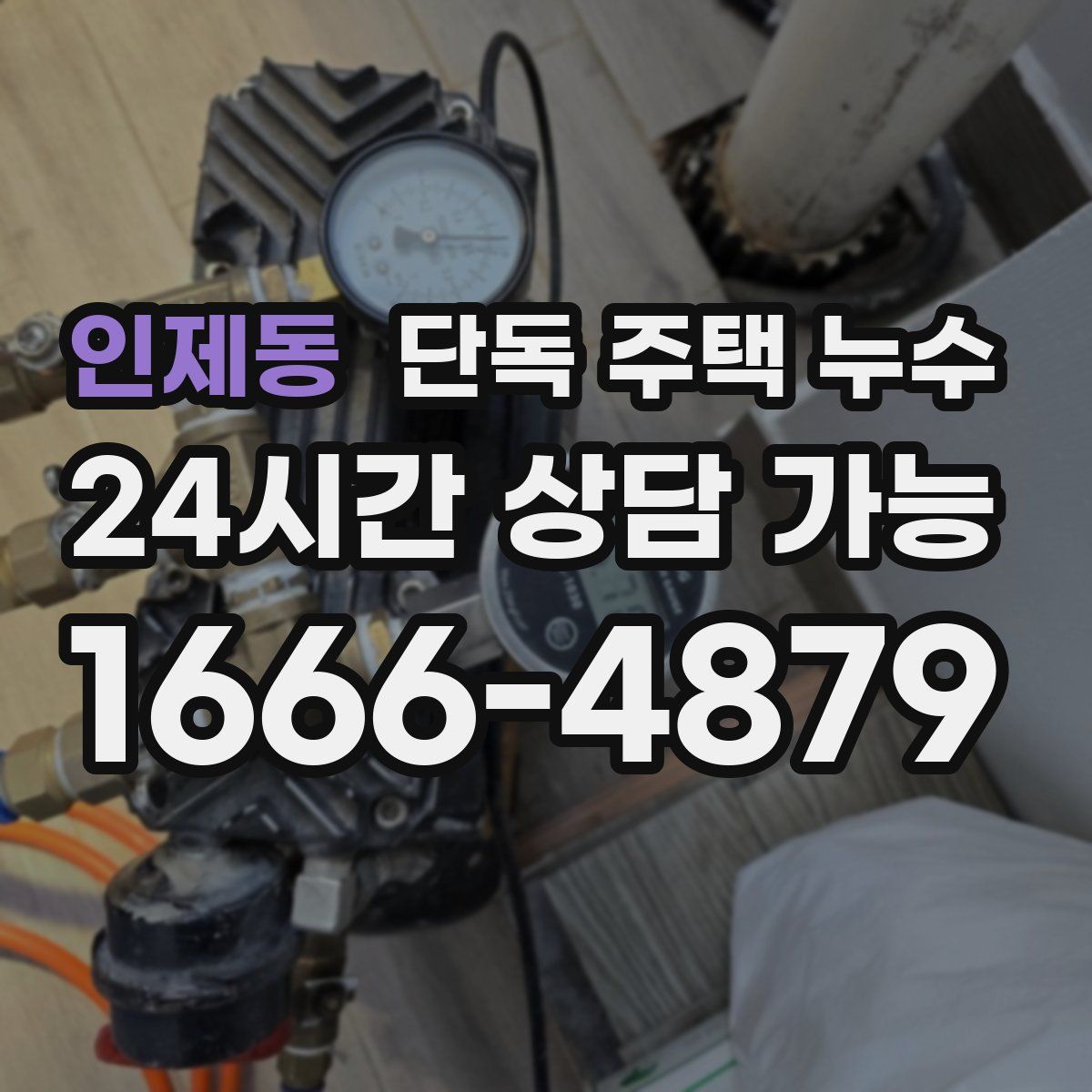 인제동 단독 주택 누수