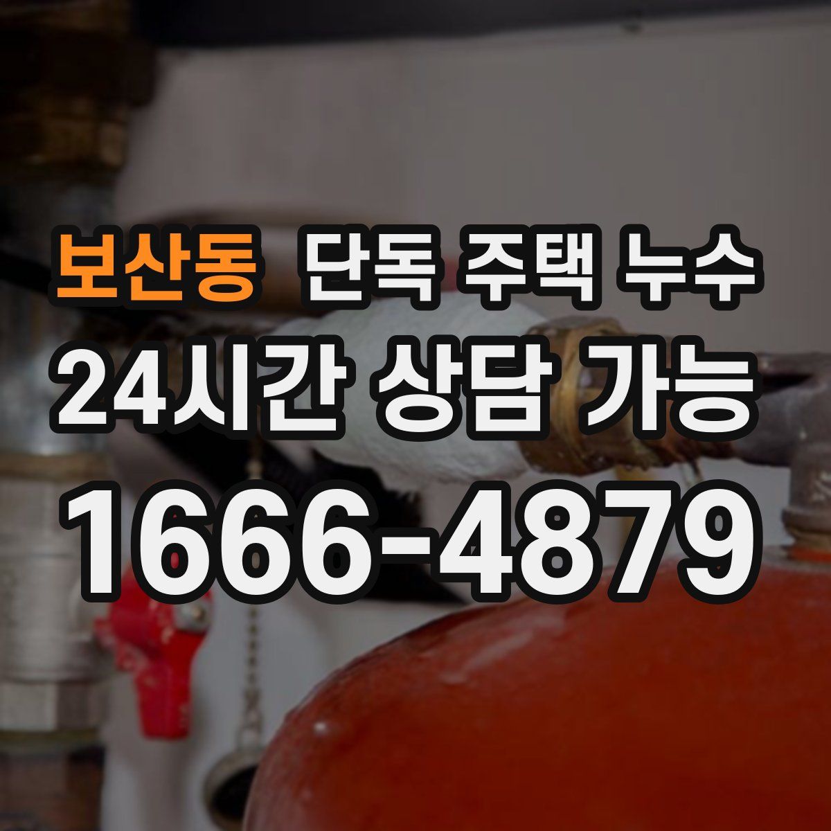 보산동 단독 주택 누수