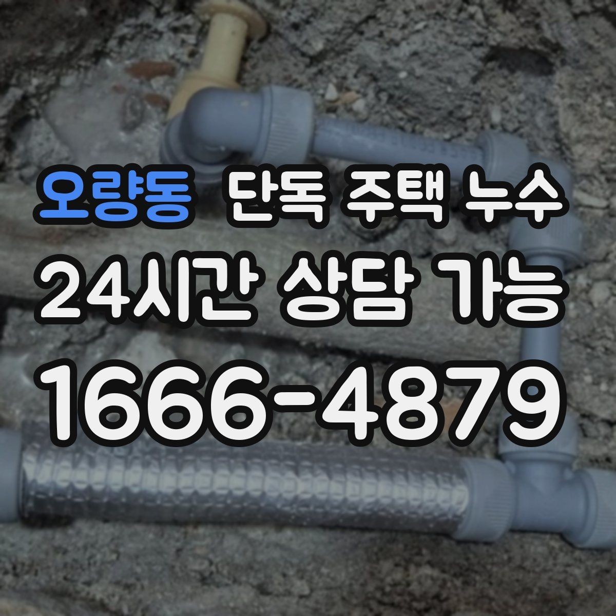 오량동 단독 주택 누수 지붕 이음새에서 물이 들어오는 경우
