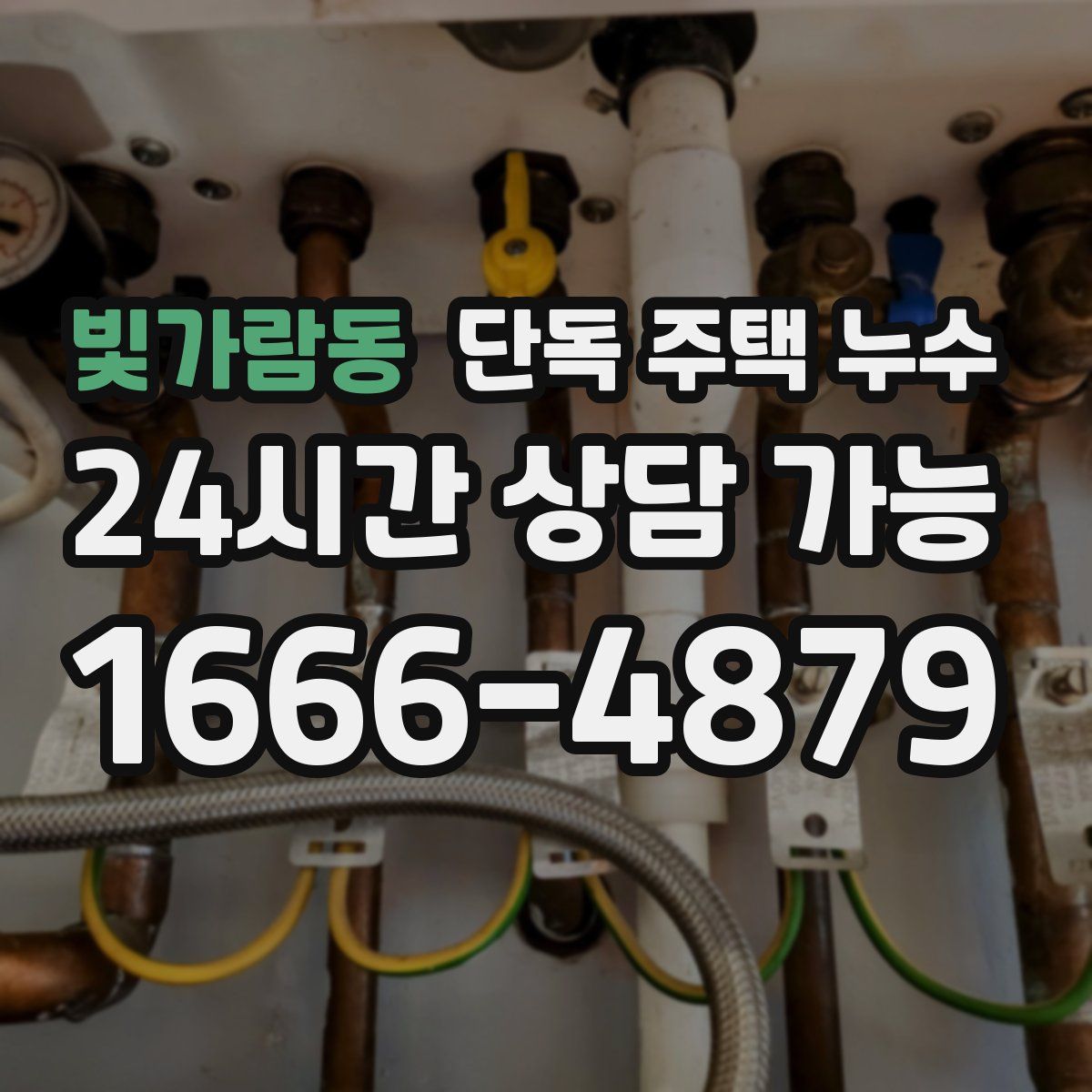 빛가람동 단독 주택 누수