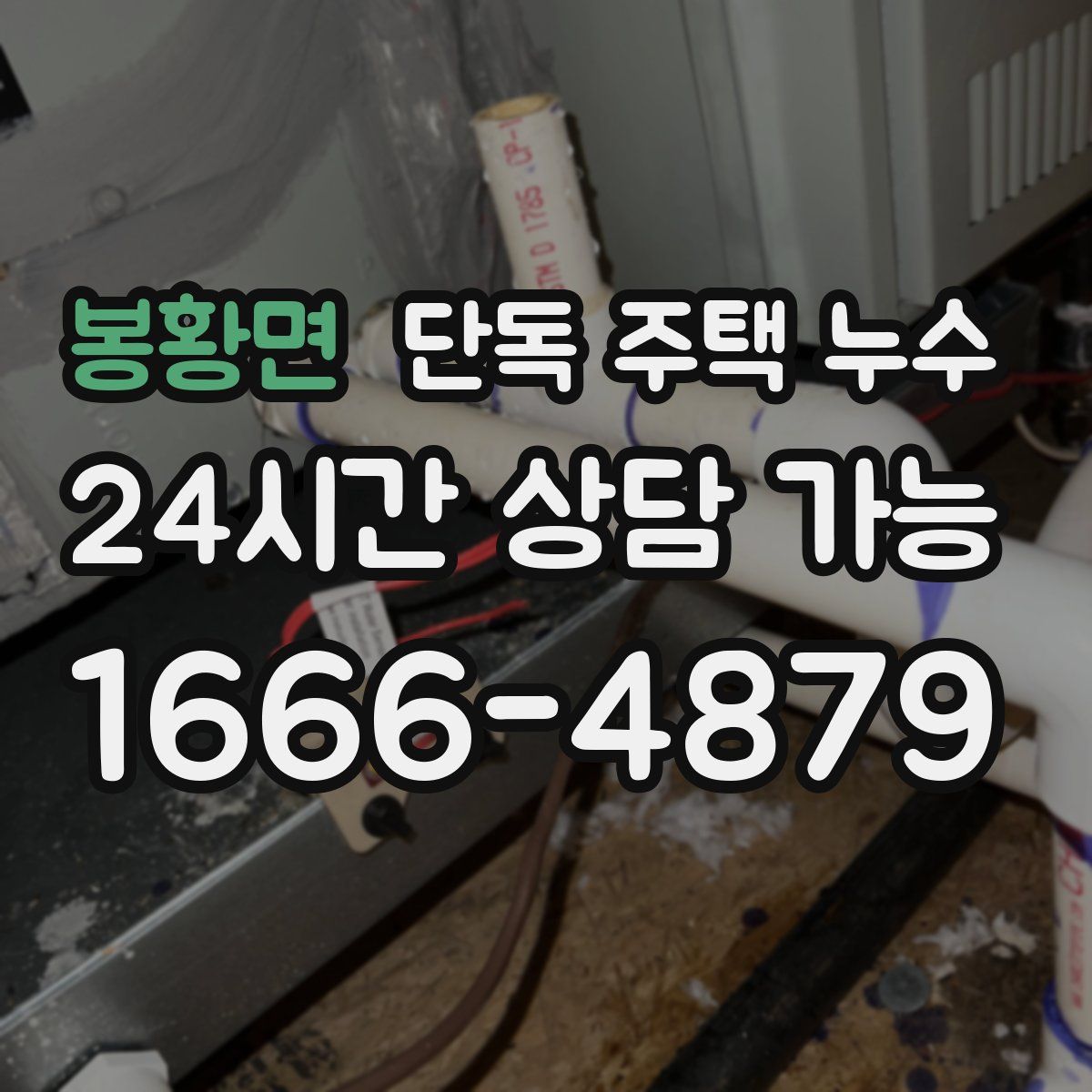 봉황면 단독 주택 누수