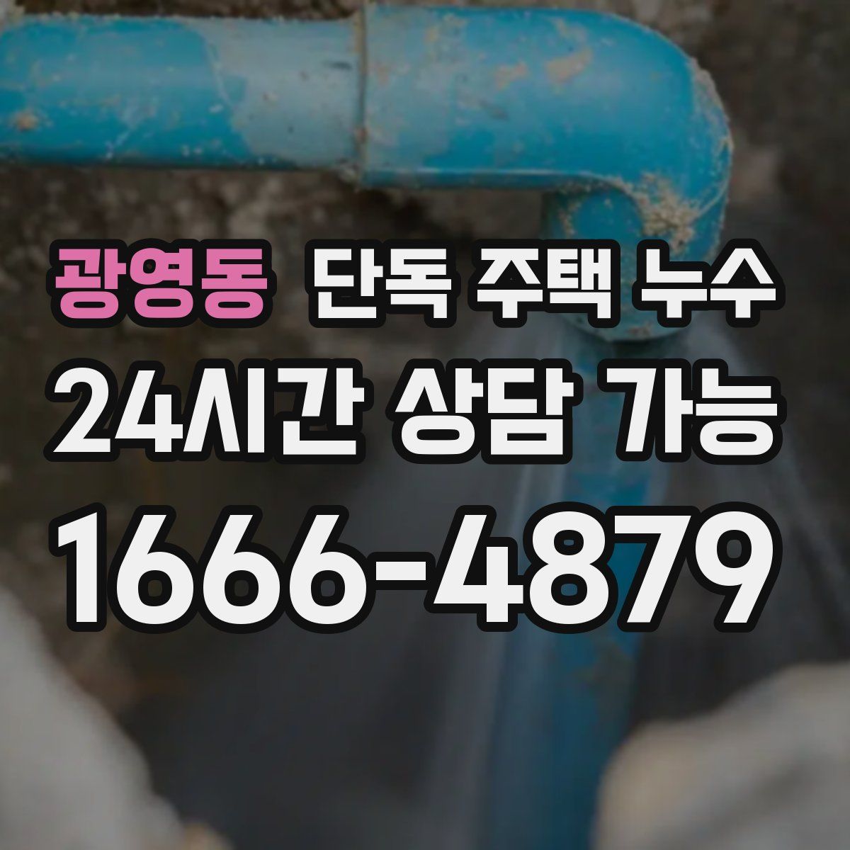 광영동 단독 주택 누수