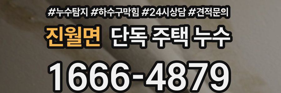 진월면 단독 주택 누수