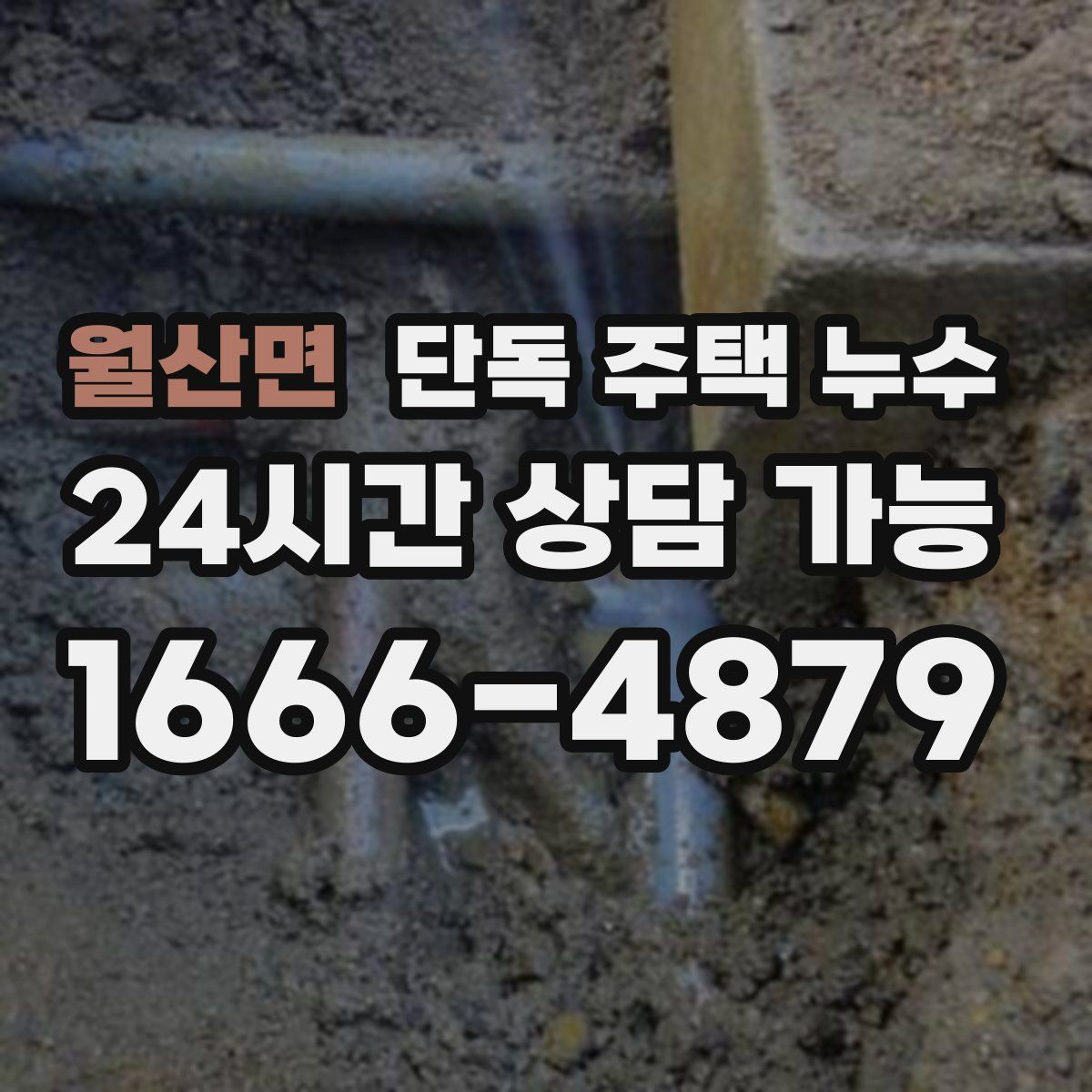 월산면 단독 주택 누수